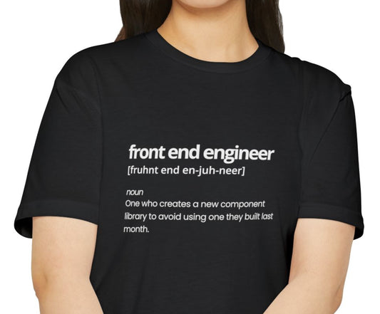 The Component Library Procrastinator Tee (Unisex)